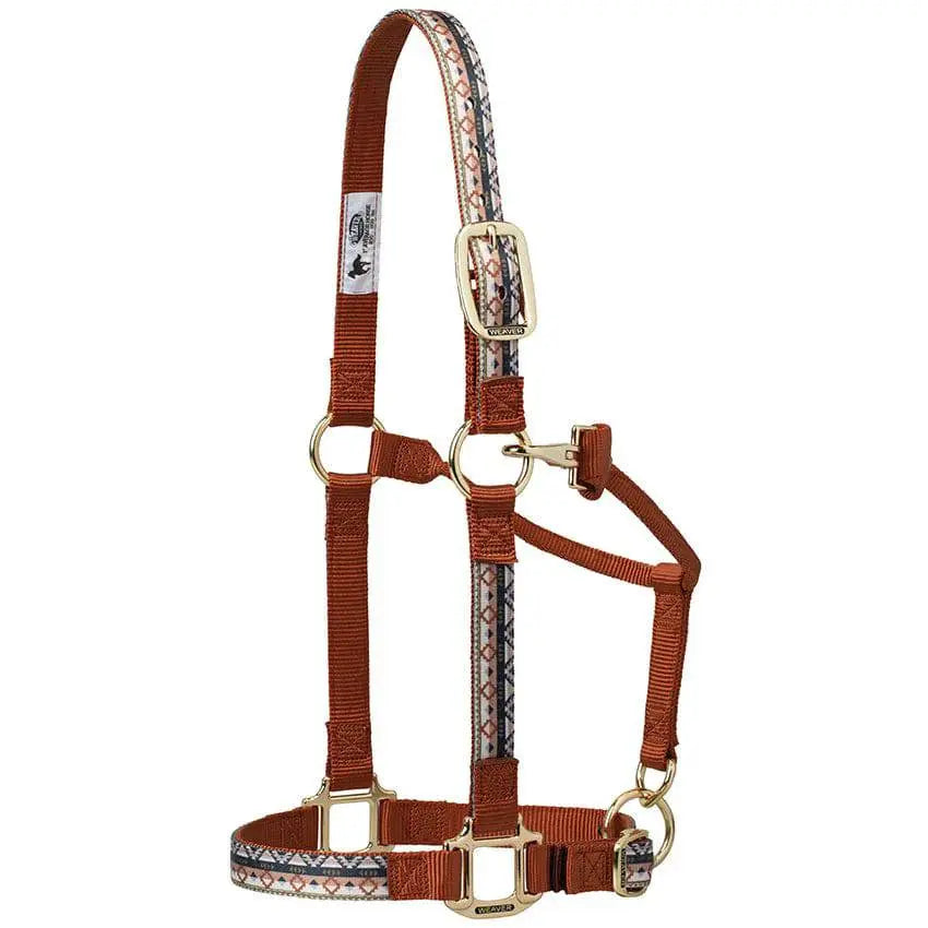 Weaver Patterned Nylon Adjustable Halter - Equine Exchange Tack Shop