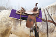 Purple Amethyst Western Saddle Pad - Equine Exchange Tack Shop