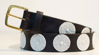 White Disc Belt 1 1/2 Wide - Equine Exchange Tack Shop