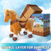 Model Y® Horse Ride-On Toy Age 3–4 – Light Brown  