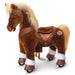 Brown Horse Ride-On Toy - Age 3–4  