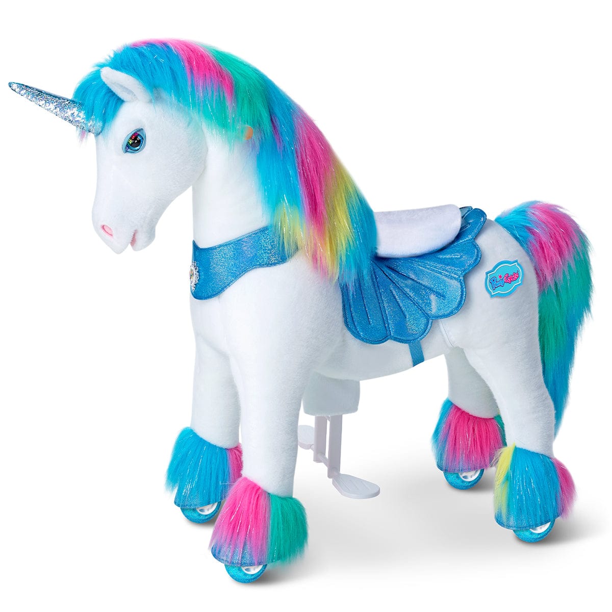 Model Y® Unicorn Ride-On Toy Age 4–7 – Rainbow  