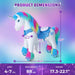 Model Y® Unicorn Ride-On Toy Age 4–7 – Rainbow  