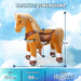 Model Y® Horse Ride-On Toy Age 4–7 – Light Brown  