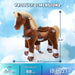 Model Y® Horse Ride-On Toy Age 4–7 – Brown  