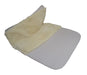 Full Sheepskin Square Cotton Dressage Pad White
