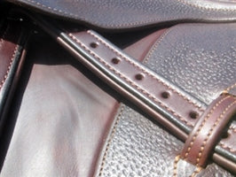 Padded Nylon Centered Stirrup Leathers