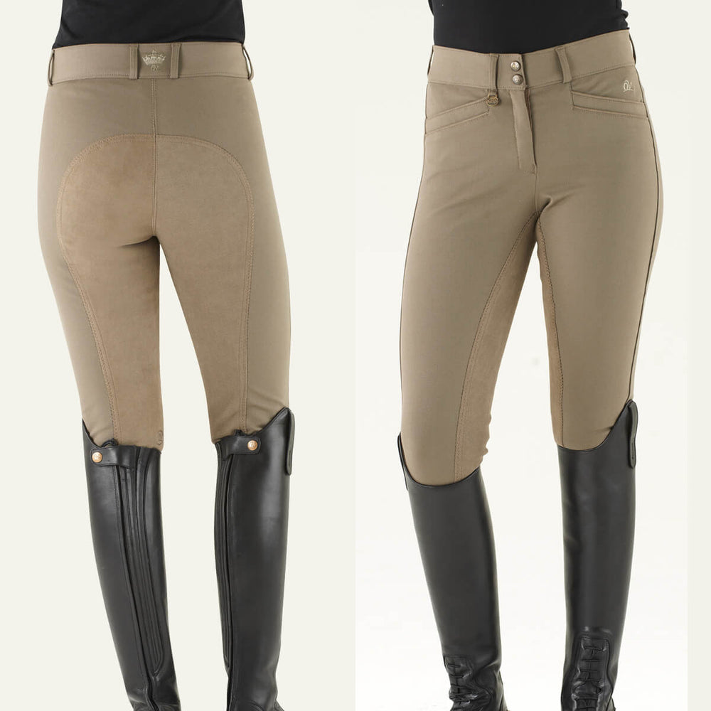 Ovation® Celebrity Slim Secret EuroWeave™ DX Full Seat Breeches - Ladies' - Equine Exchange Tack Shop