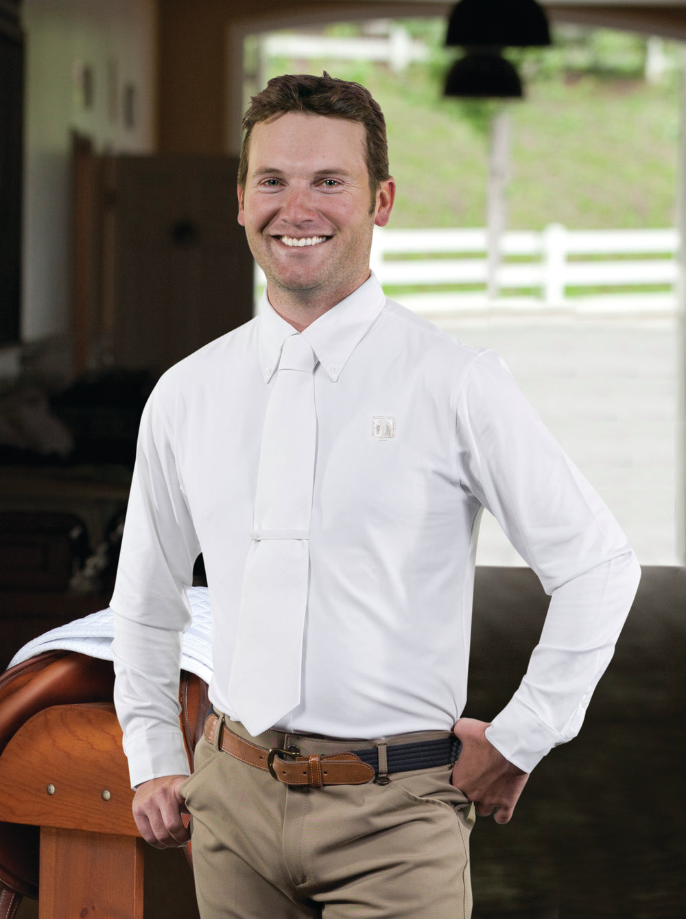 Romfh Men's Competitor Long Sleeve Show Shirt - Equine Exchange Tack Shop