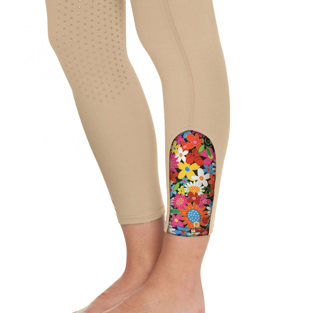 Ovation® AeroWick™ Silicone Knee Patch Tight - Ladies' - Equine Exchange Tack Shop