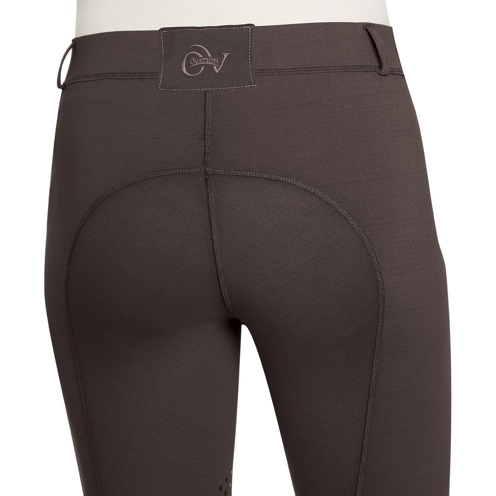 Ovation® AeroWick™ Silicone Knee Patch Tight - Ladies' - Equine Exchange Tack Shop