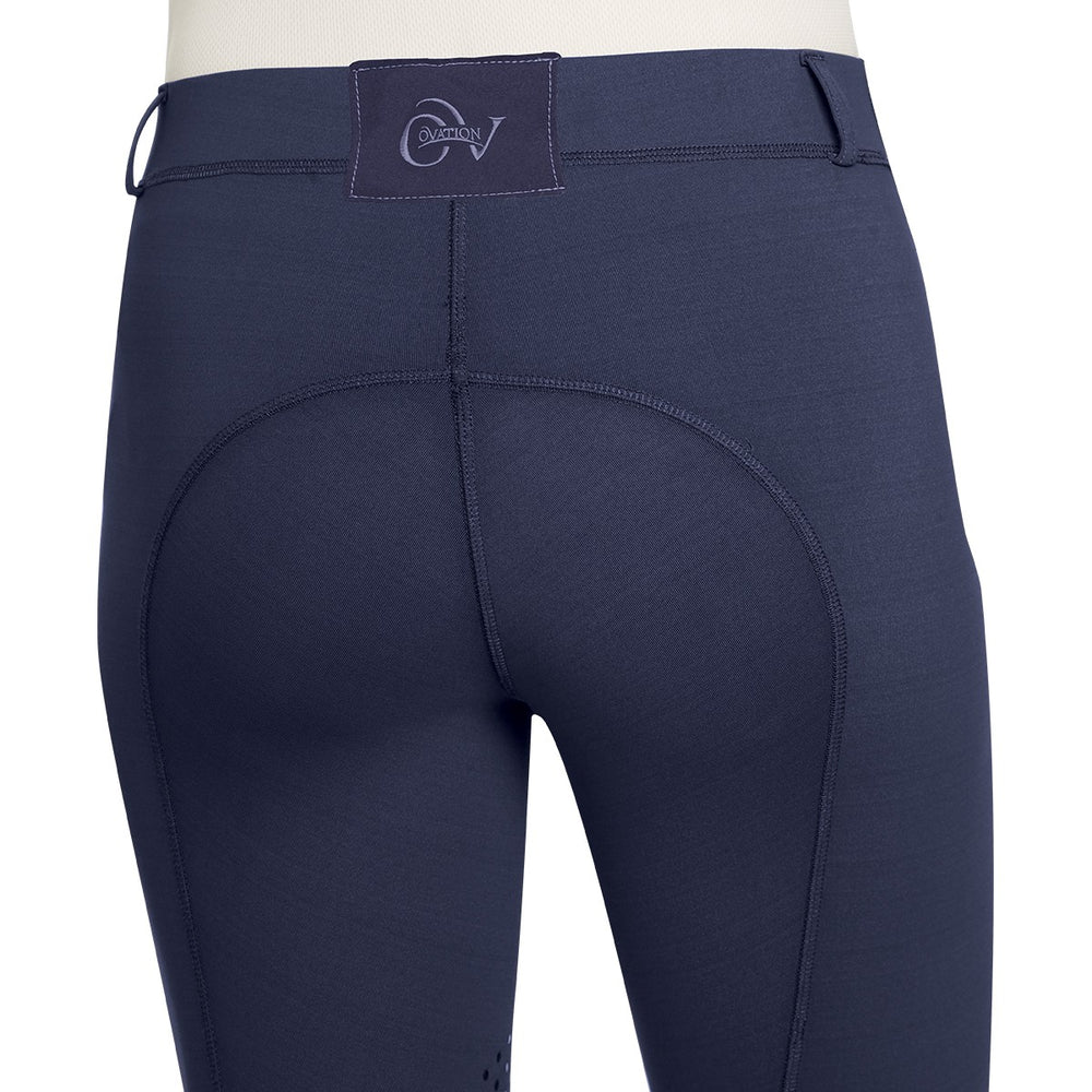 Ovation® AeroWick™ Silicone Knee Patch Tight - Ladies' - Equine Exchange Tack Shop