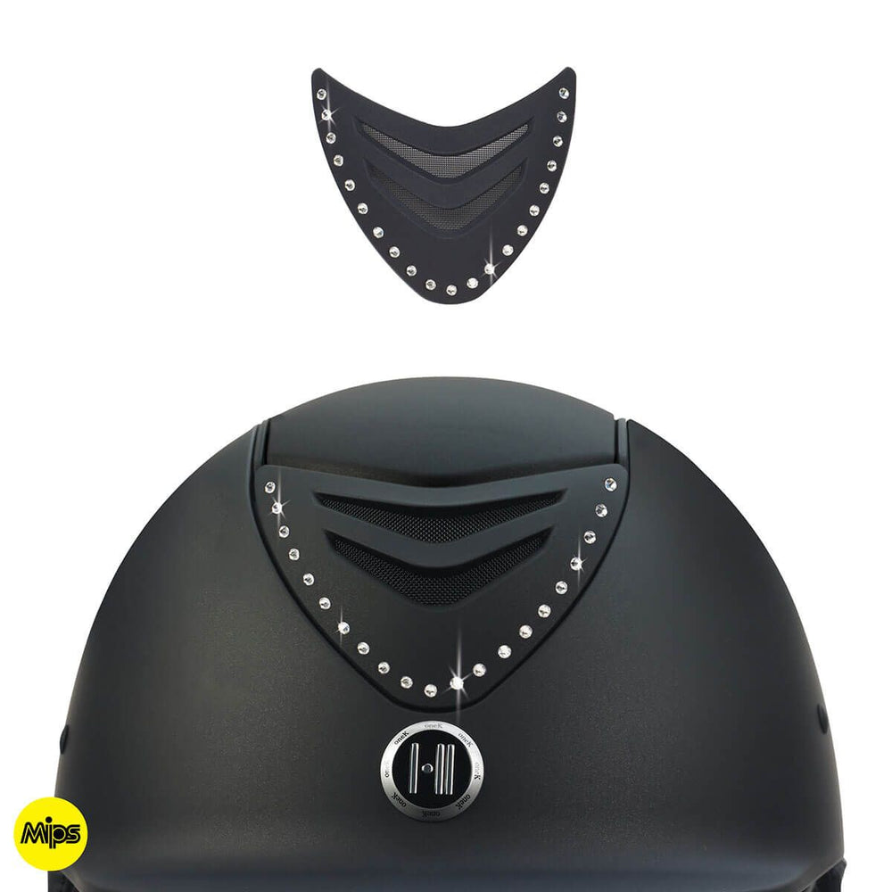 One K MIPS Helmet - CCS Front Shield - Equine Exchange Tack Shop