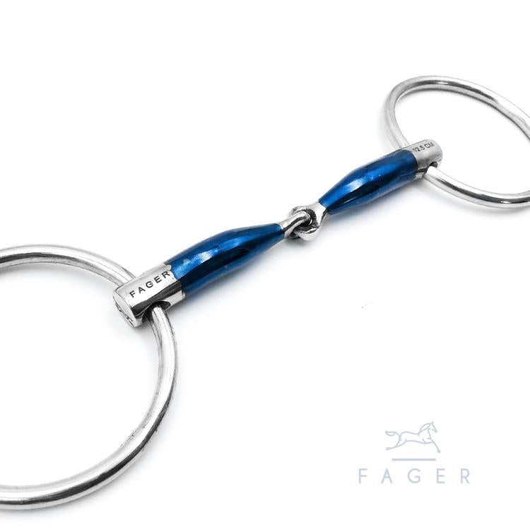 Fager Anna Sweet Iron FSS™ Loose Rings - Equine Exchange Tack Shop
