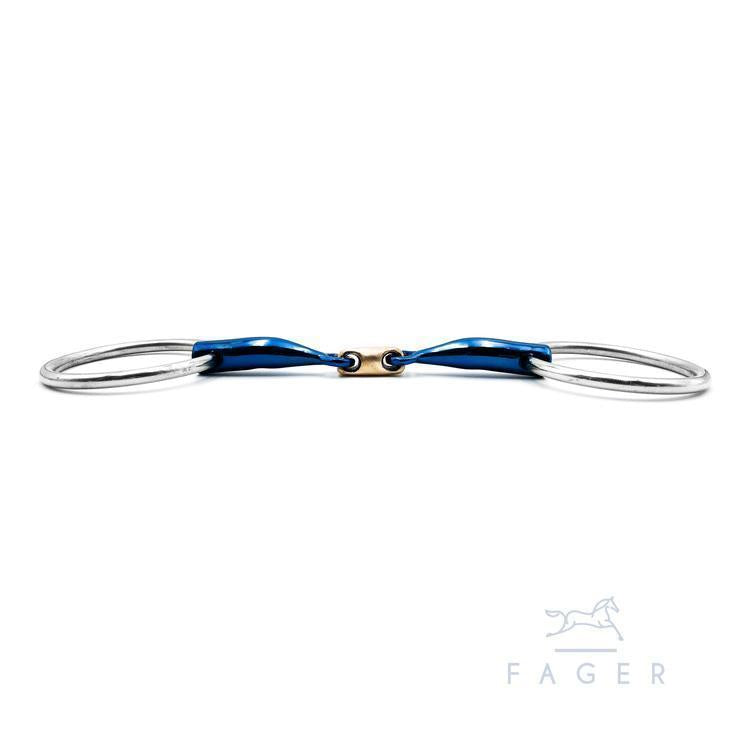 Fager Oscar Titanium Loose Rings - Equine Exchange Tack Shop