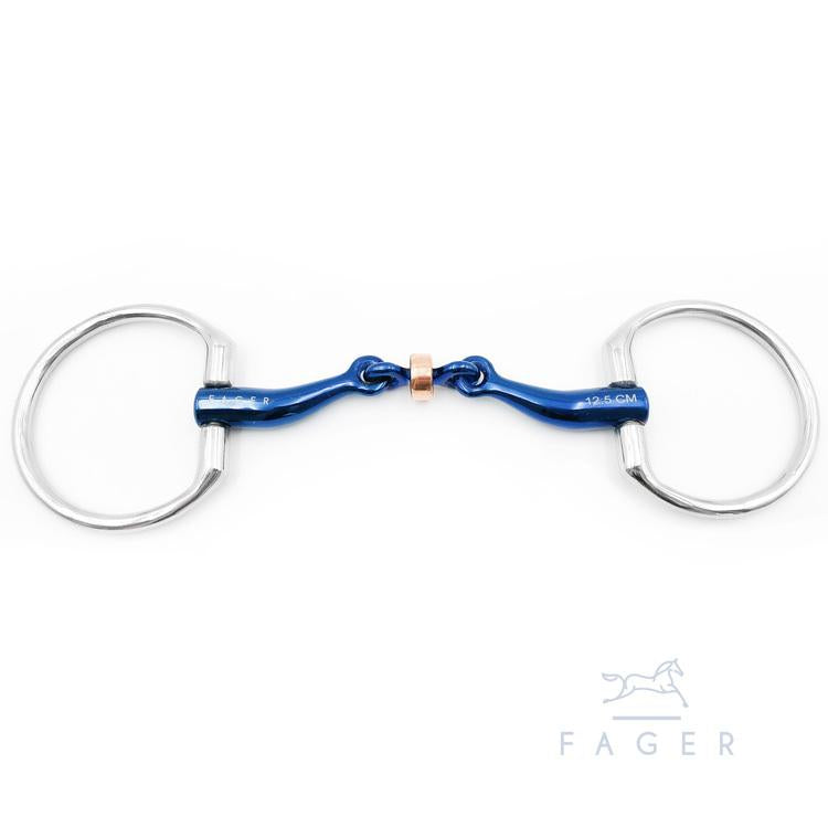 Fager Sally Titanium Fixed Rings - Equine Exchange Tack Shop