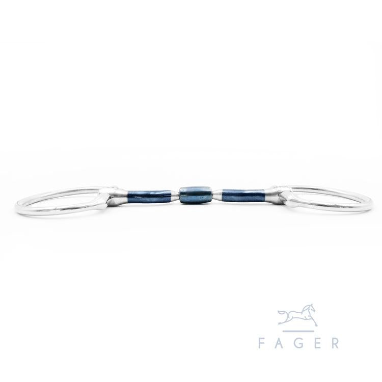 Fager Nils Sweet Iron Barrel Fixed Ring - Equine Exchange Tack Shop