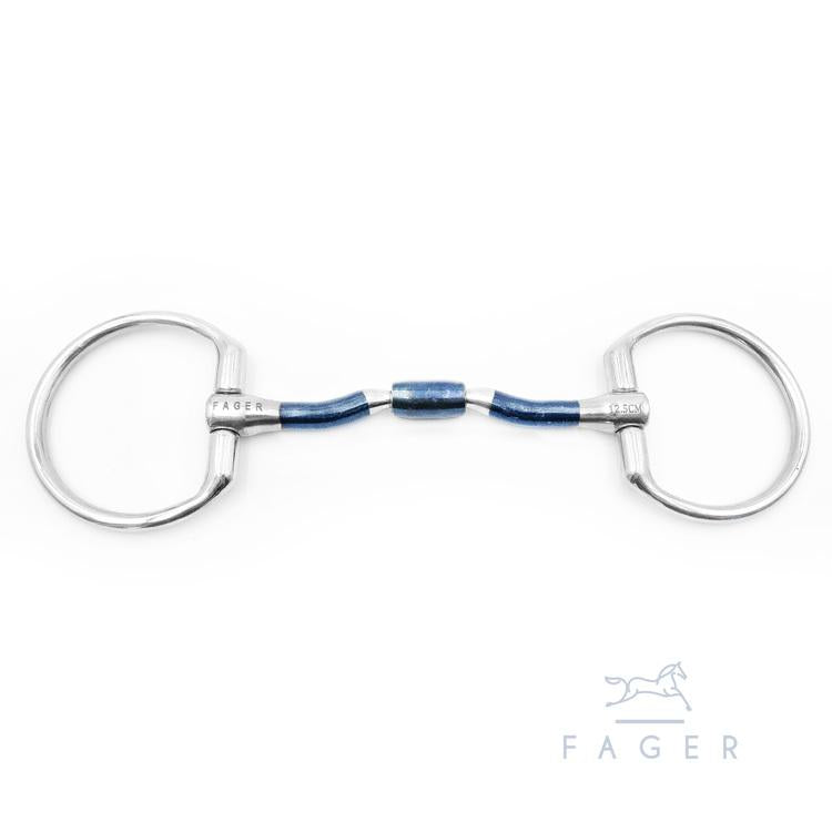 Fager Nils Sweet Iron Barrel Loose Ring - Equine Exchange Tack Shop