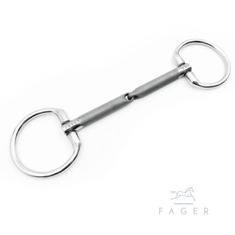 Fager Kasper Sweet Iron Bradoon Fixed Ring - Equine Exchange Tack Shop