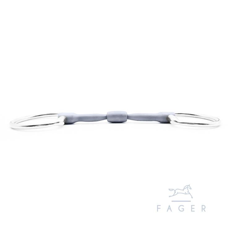 Fager Nina Titanium Barrel Fixed Rings - Equine Exchange Tack Shop