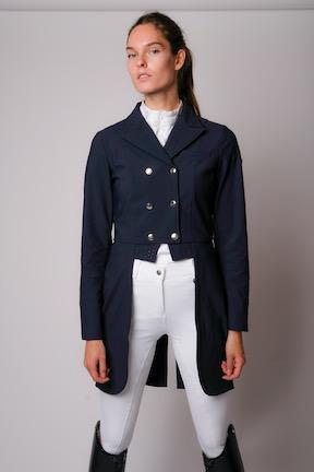 Montar Long tail coat - navy - Equine Exchange Tack Shop