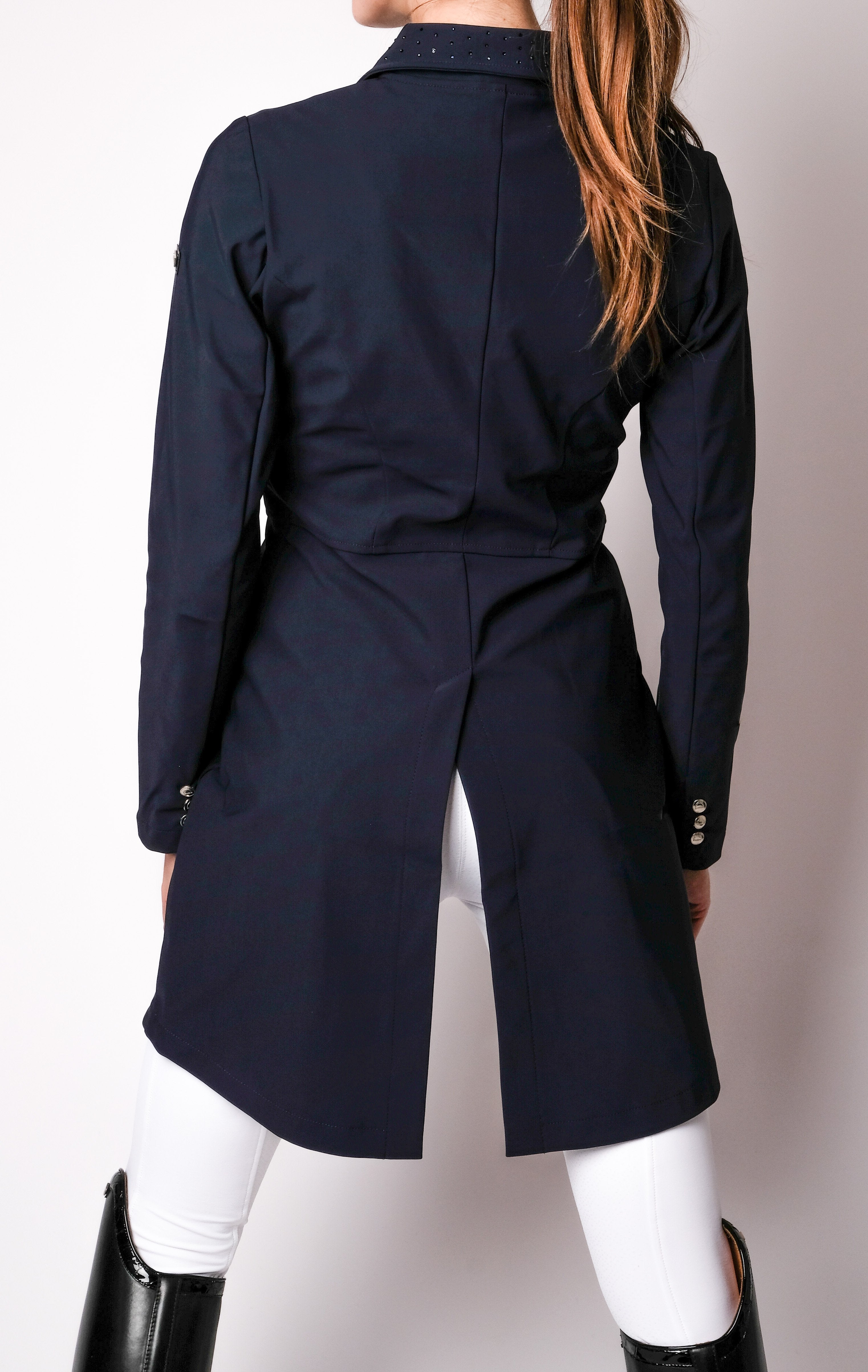 Montar Long tail coat - navy - Equine Exchange Tack Shop