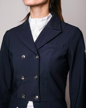 Montar Long tail coat - navy - Equine Exchange Tack Shop