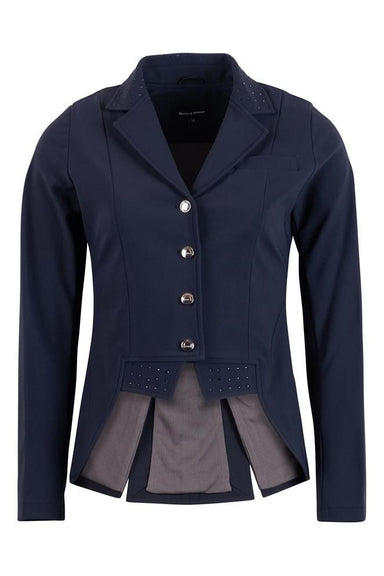 Montar Dressage Show Softshell Jacket - Short Tailcoat, Navy - Equine Exchange Tack Shop