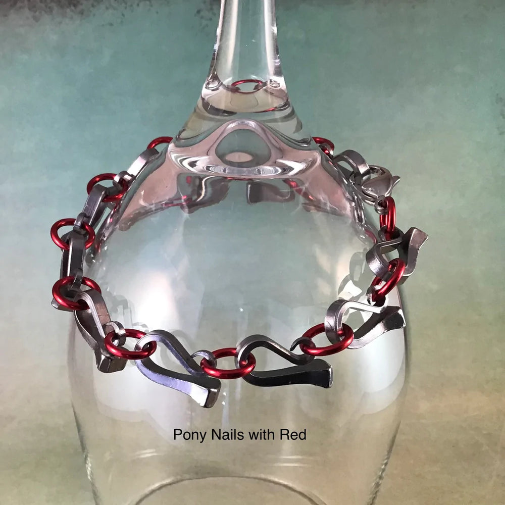 Bent Nail Bracelet - Equine Exchange Tack Shop