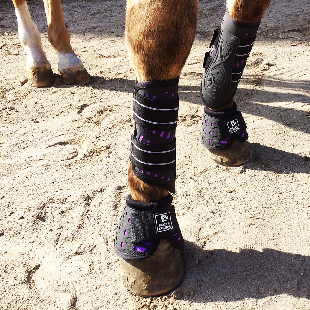 Majyk Equipe Over Reach No Turn Notch Boot with Impact Protection - Equine Exchange Tack Shop