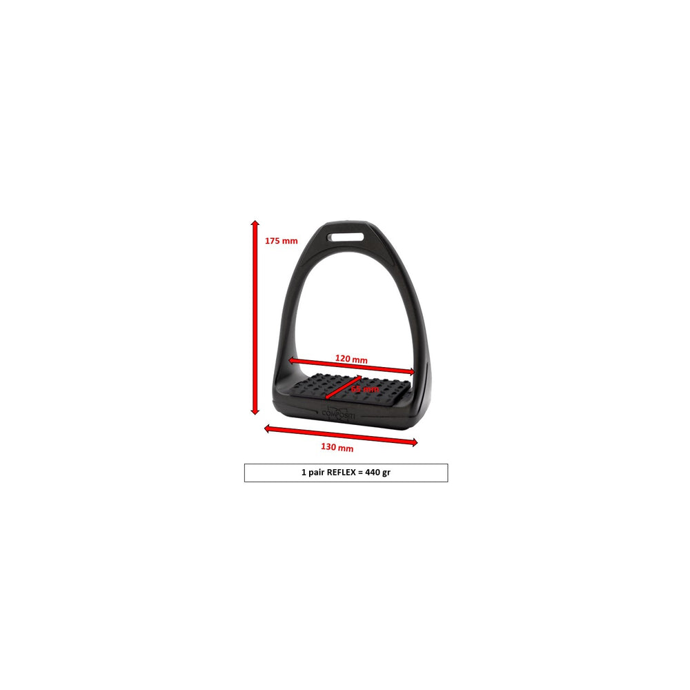 Compositi Reflex Shock Absorbing Stirrups - Equine Exchange Tack Shop