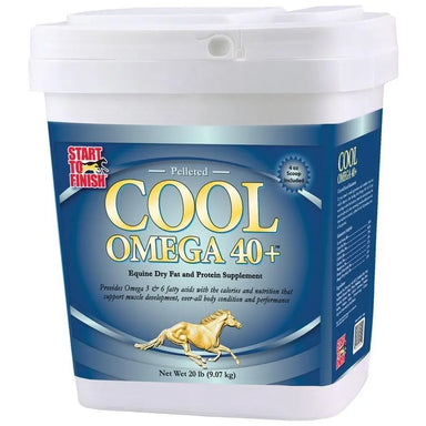 Start-To-Finish Cool Omega 40+ Horse Supplement - Equine Exchange Tack Shop