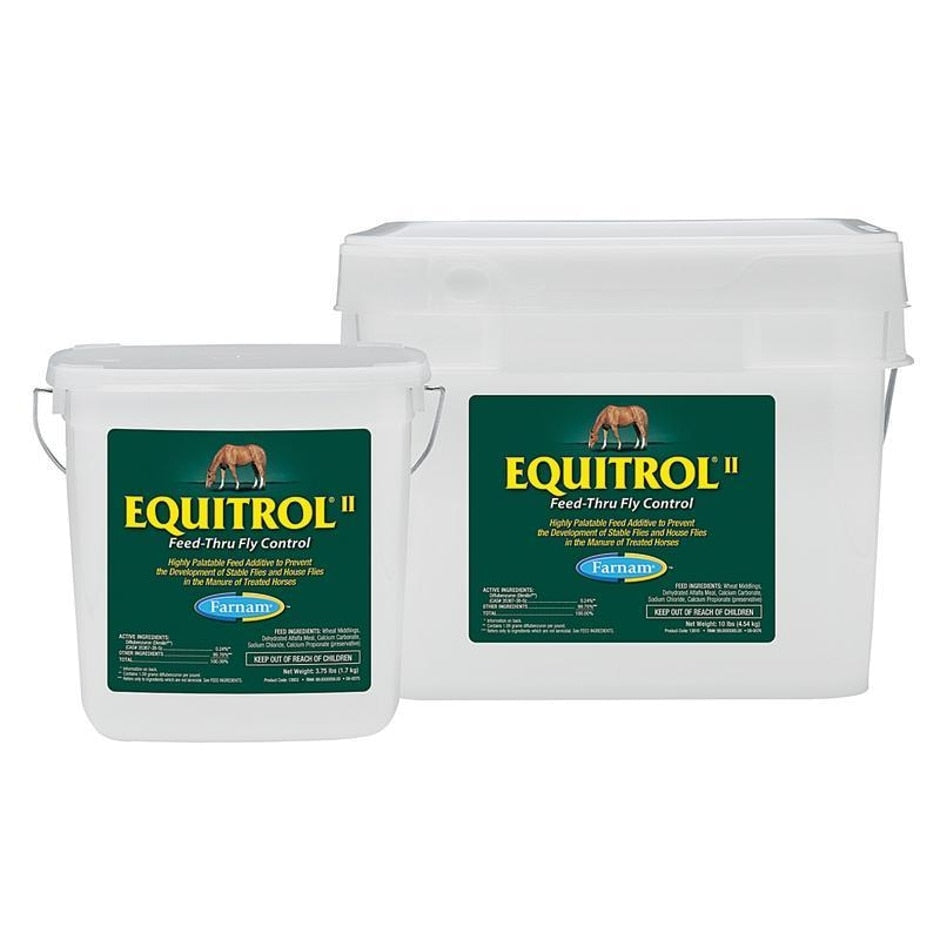 Equitroll II Feed-Thru Fly Control For Horses