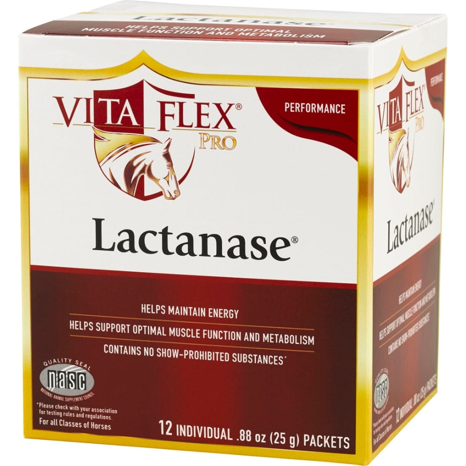 Vitaflex Lactanase Packet Supplement For Horses