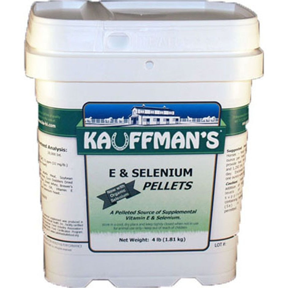 Vitamin E & Selenium Pellets