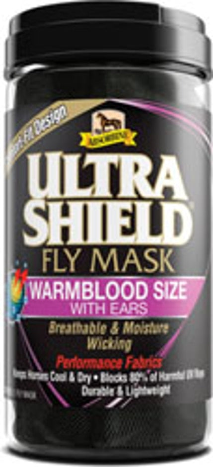 Ultrashield Fly Mask Warmblood With Ears